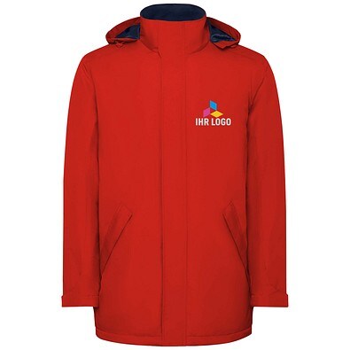 America wattierter Parka für Herren, rot, 3XL