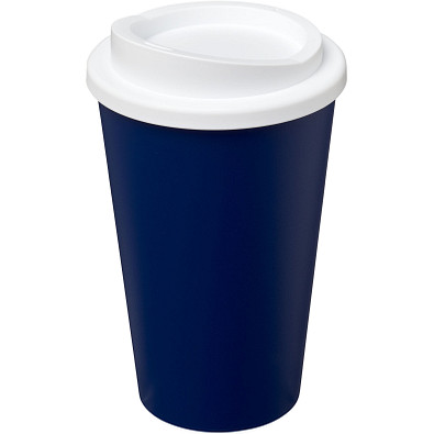 Americano® 350 ml Isolierbecher, blau/weiss