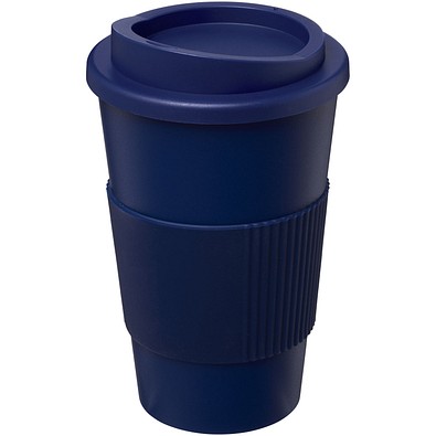 Americano® 350 ml Isolierbecher mit Schutzring, dunkelblau