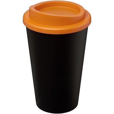 Americano® 350 ml Isolierbecher, orange/schwarz