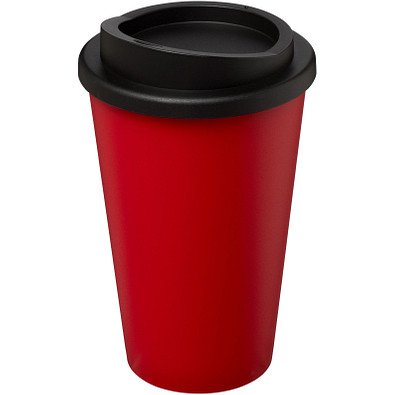 Americano® 350 ml Isolierbecher, rot/schwarz