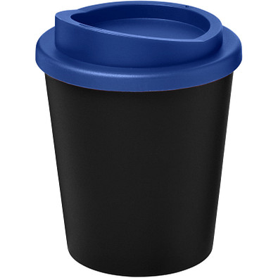 Americano Espresso Isolierbecher, 250 ml, schwarz,blau