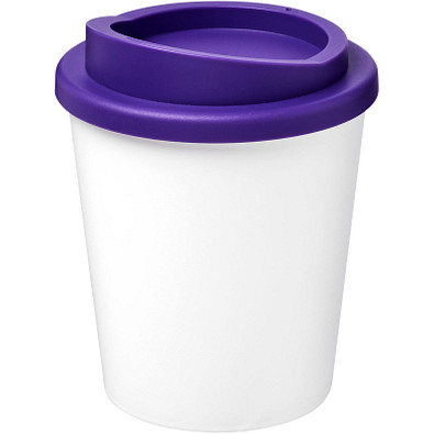 Americano Espresso Isolierbecher, 250 ml, weiss,lila