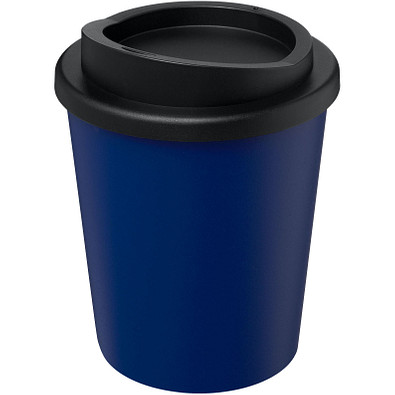 Americano® Espresso 250 ml recycelter Isolierbecher, blau/schwarz