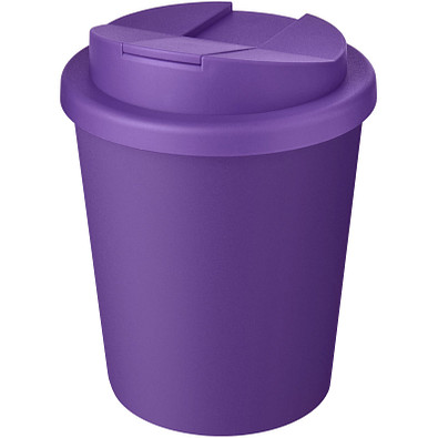 Americano® Espresso Eco 250 ml recycelter Isolierbecher mit auslaufsicherem Deckel, lila