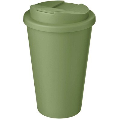 Americano® POP 350 ml isolierter Trinkbecher mit auslaufsicherem Deckel, heather grün