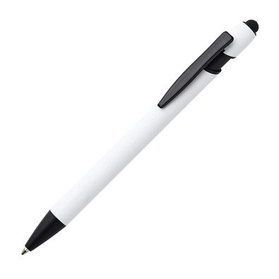 Metall-Touch-Kugelschreiber Waterford, weiß