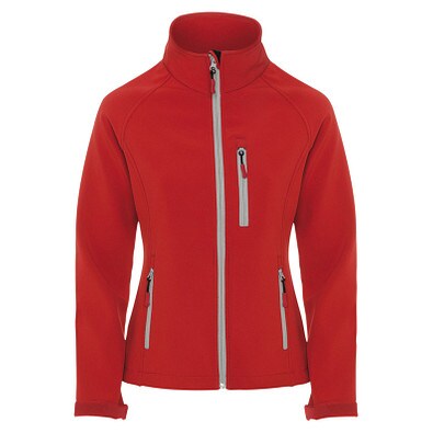 Antartida Softshelljacke für Damen, rot, M