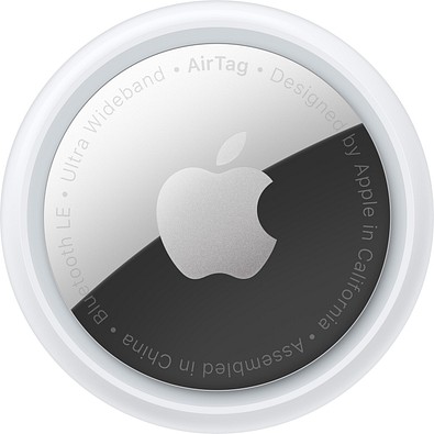 Apple AirTag, 1er Pack Tracker, weiß/silber