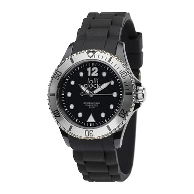 lolliclock Armbanduhr XVII, schwarz/silber lolliclock Armbanduhr XVII, schwarz/silber