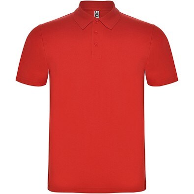 Austral Poloshirt Unisex, rot, L