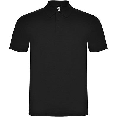 Austral Poloshirt Unisex, schwarz, M
