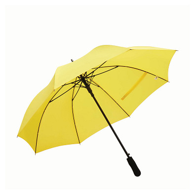 Automatik-Golfschirm Windproof, Gelb