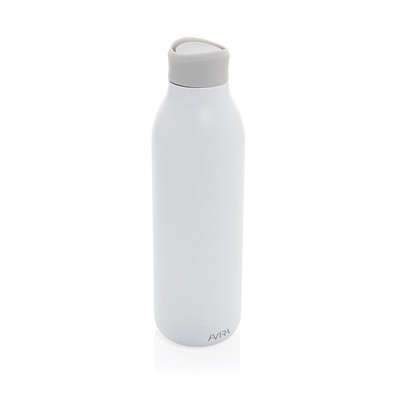 Avira Alok 600ml Wasserflasche aus RCS rec. 360 Stahl, weiß