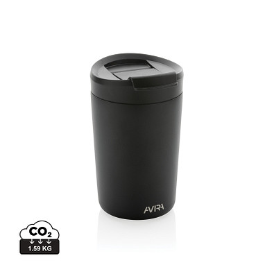 Avira Alya RCS recycelter Stainless-Steel Becher 300ml, schwarz