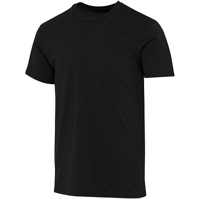 Azurite 160 g/m² Kurzärmeliges T-Shirt Bio Baumwolle (OCS), unisex, schwarz, XS