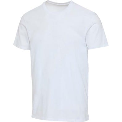Azurite 160 g/m² Kurzärmeliges T-Shirt Bio Baumwolle (OCS), unisex, weiss, 4XS