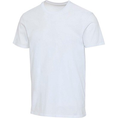 Azurite 160 g/m² Kurzärmeliges T-Shirt Bio Baumwolle (OCS), unisex, weiss, XS