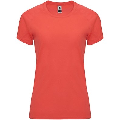 Bahrain Sport T-Shirt für Damen, Fluor Coral, XL