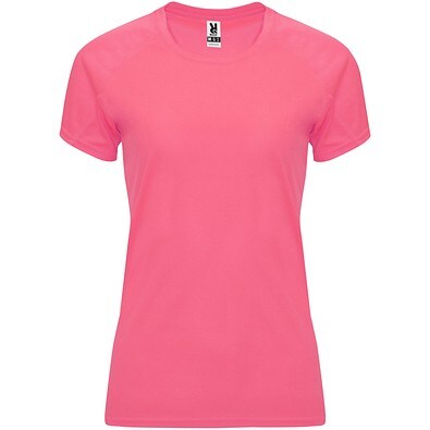 Bahrain Sport T-Shirt für Damen, Fluor Lady Pink, M