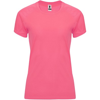 Bahrain Sport T-Shirt für Damen, Fluor Lady Pink, S