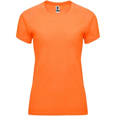 Bahrain Sport T-Shirt für Damen, Fluor Orange, S