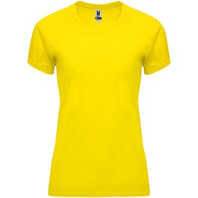 Bahrain Sport T-Shirt für Damen, gelb, M