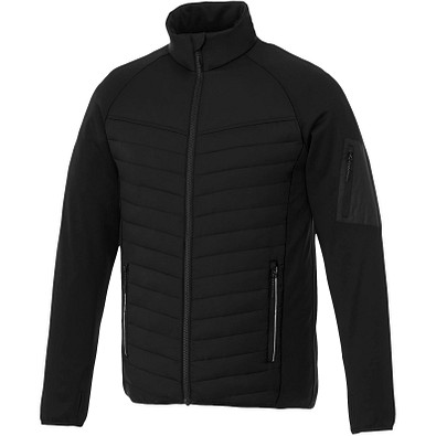 ELEVATE Herren Hybrid-Thermojacke Banff, schwarz, M