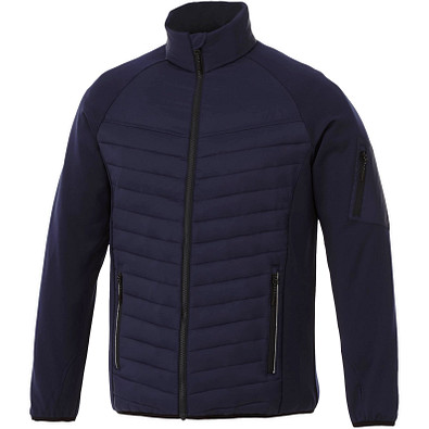 ELEVATE Herren Hybrid-Thermojacke Banff, dunkelblau, L
