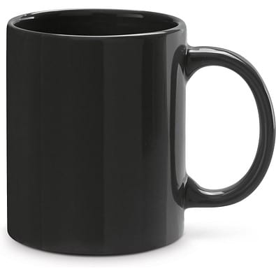 BARINE. Keramikbecher 350 ml, Schwarz