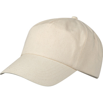 Baseballcap aus Baumwolle, beige