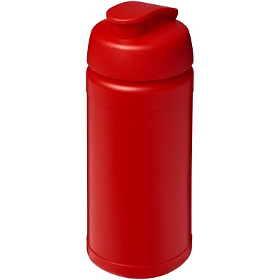 Baseline® Plus 500 ml Sportflasche mit Klappdeckel, rot