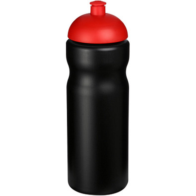 Baseline Plus Sportflasche mit Kuppeldeckel, 650 ml, schwarz,rot Baseline Plus Sportflasche mit Kuppeldeckel, 650 ml, schwarz,rot