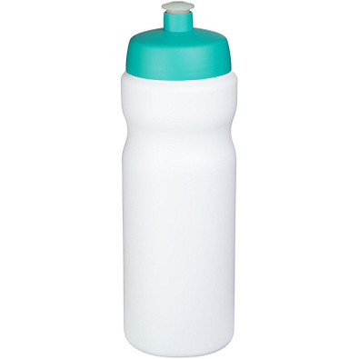 Baseline Plus Sportflasche, 650 ml, weiss,aquablau Baseline Plus Sportflasche, 650 ml, weiss,aquablau
