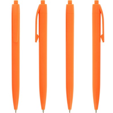 Basic-Stift Orange Blaue Tinte
