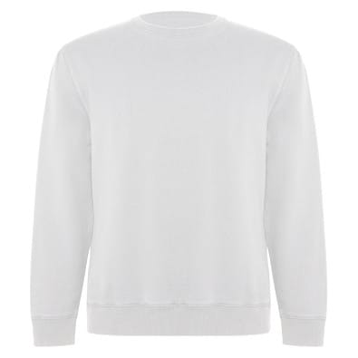 Batian Sweatshirt mit Rundhalsausschnitt Unisex, weiss, XS