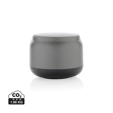 BeatBuddy 3W-Lautsprecher aus RCS recyceltem ABS, grau