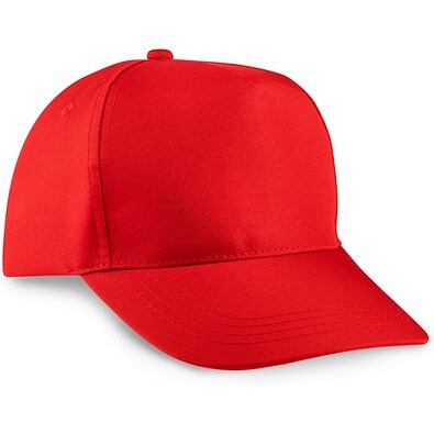 BENEDICT. Kappe aus recyceltem Polyester (100% rPET), Rot