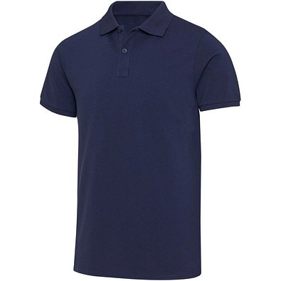 Beryl 220 g/m² Kurzärmeliges Poloshirt Bio-Recyclingmaterial (OCS), unisex, navy, S