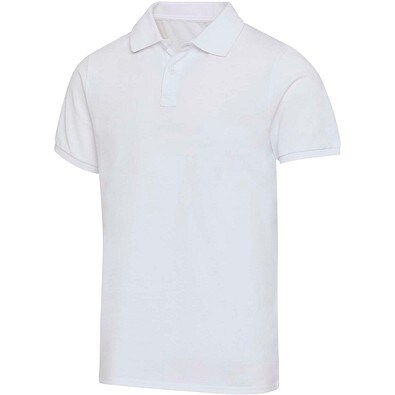 Beryl 220 g/m² Kurzärmeliges Poloshirt Bio-Recyclingmaterial (OCS), unisex, weiss, 4XS