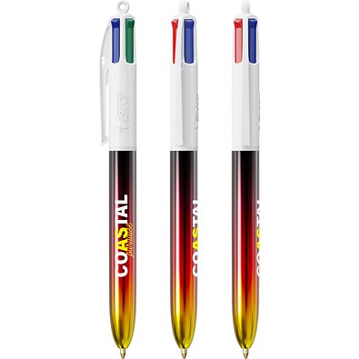 BIC® 4 Colours® Flaggen Kollektion Weiß - Schwarz -Rot - Gelb