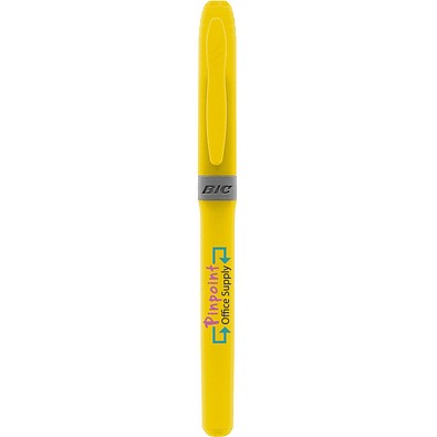 BIC® Brite Liner® Grip Textmarker Gelb