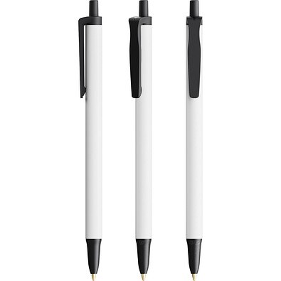 BIC® Clic Stic Ecolutions® Kugelschreiber Schwarz Recycelt Blaue Tinte