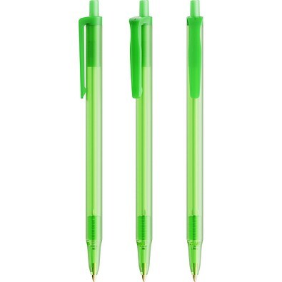 BIC® Clic Stic Kugelschreiber Gefrostetes Grün Blaue Tinte