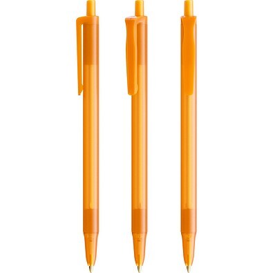 BIC® Clic Stic Kugelschreiber Gefrostetes Orange Blaue Tinte