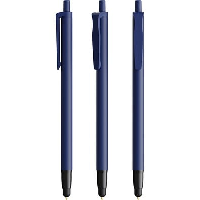 BIC® Clic Stic Stylus Kugelschreiber Marineblau Blaue Tinte