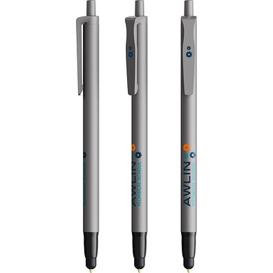 BIC® Clic Stic Stylus Kugelschreiber Metall Blaue Tinte