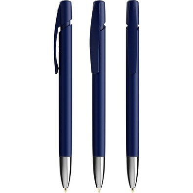 BIC® Media Clic Advance ballpen Marineblau Blaue Tinte