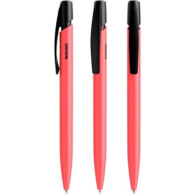 BIC® Media Clic BIO Based Kugelschreiber Rot Blaue Tinte