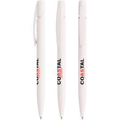 BIC® Media Clic Ecolutions® Plus Weiß Recycelt Blaue Tinte